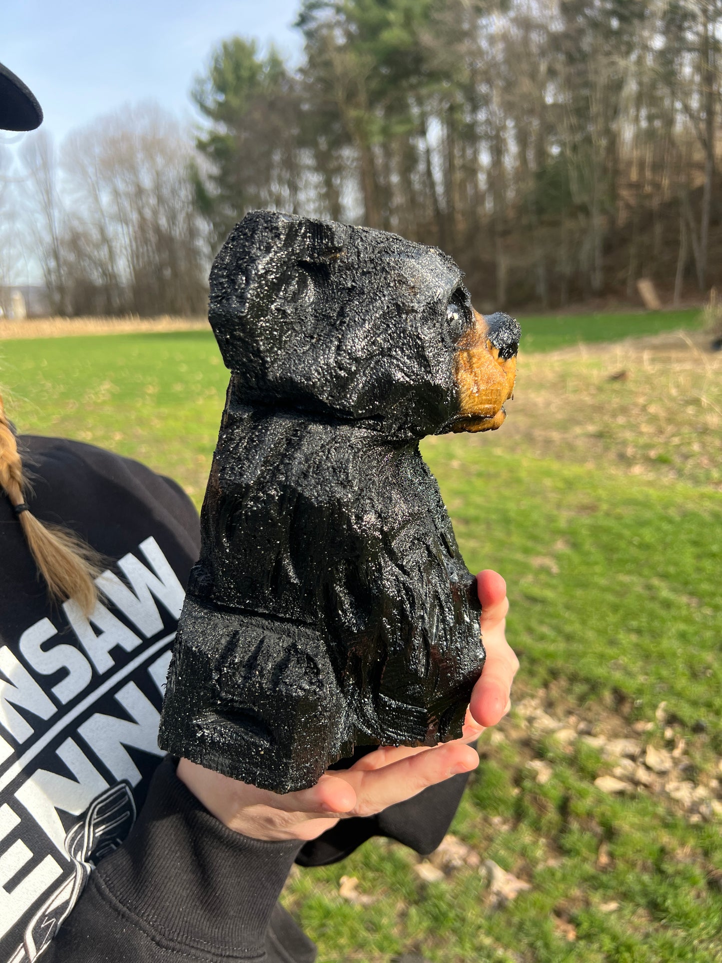 Hand-Carved Bear Sculpture - Watch Him Get Made!