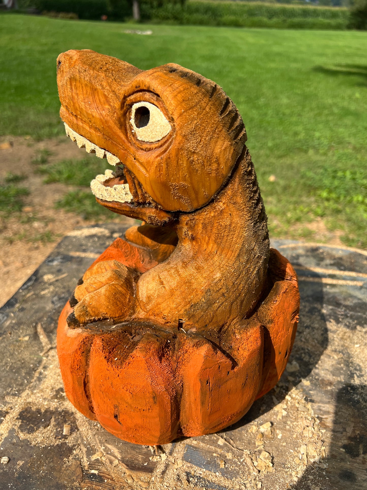 Dino-Pumpkin