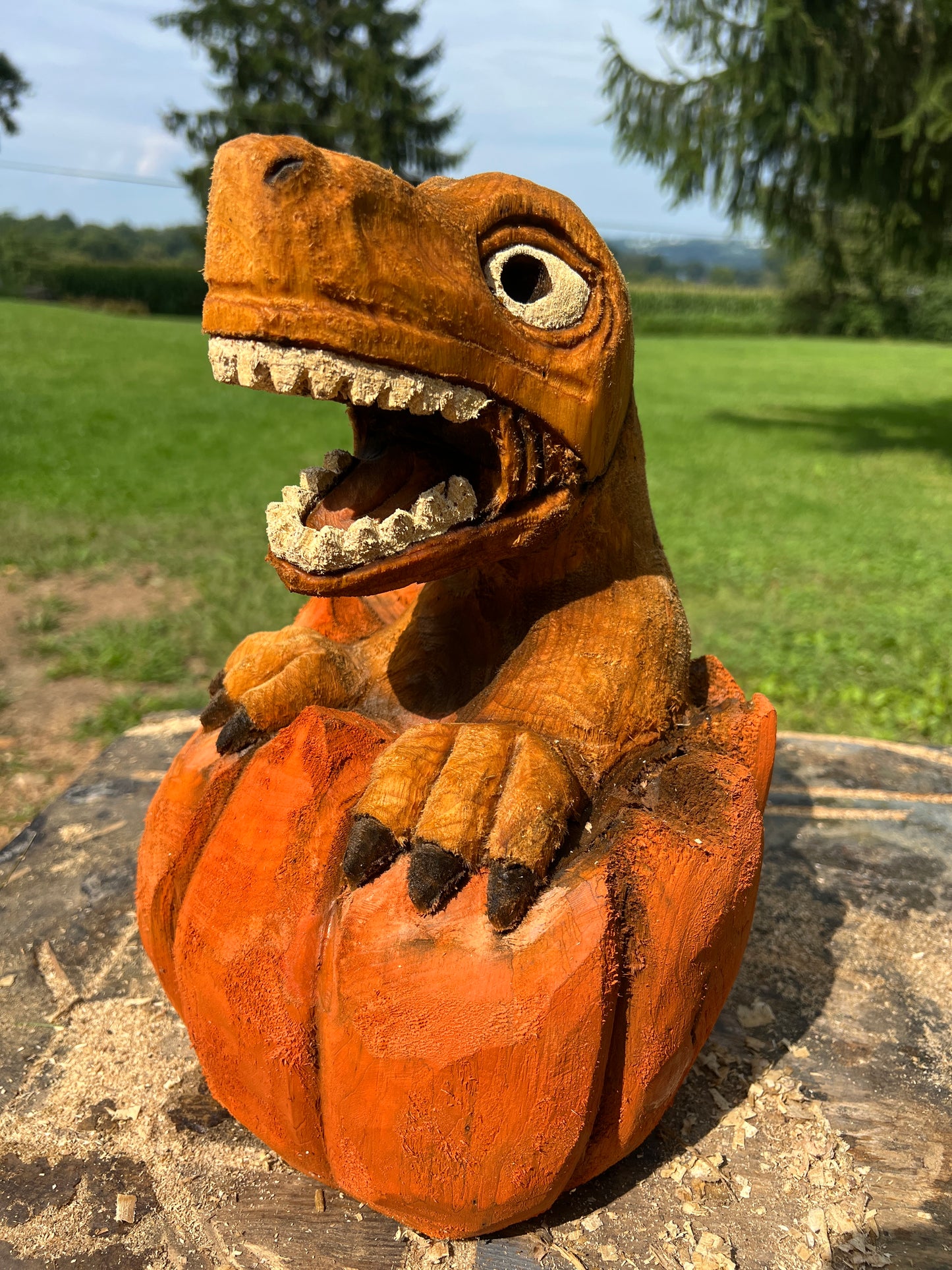 Dino-Pumpkin