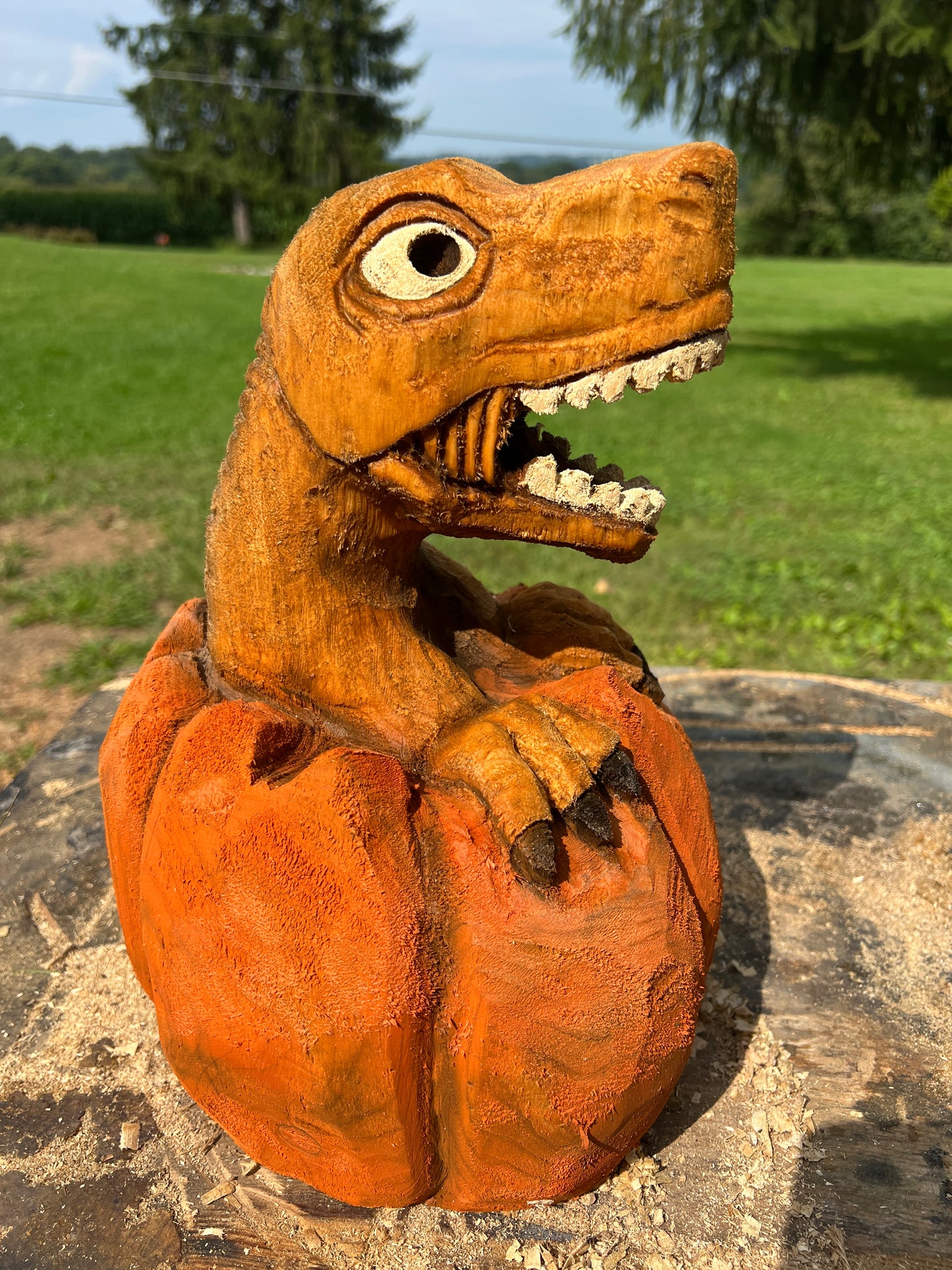 Dino-Pumpkin