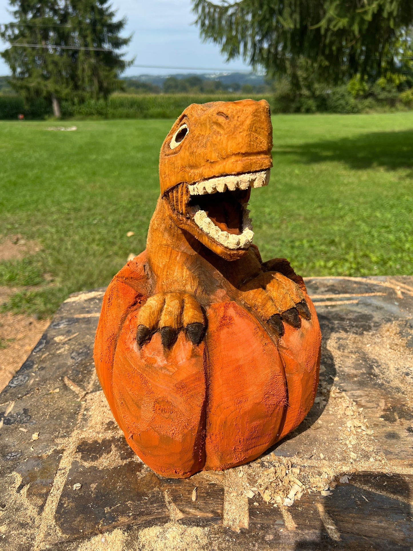 Dino-Pumpkin