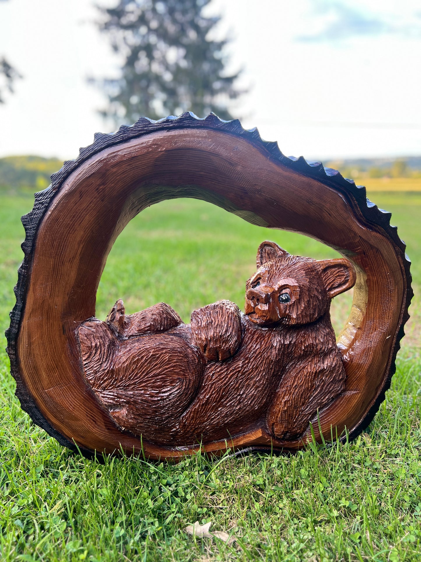 Chainsawjenna Just Chillin- made out of catalpa