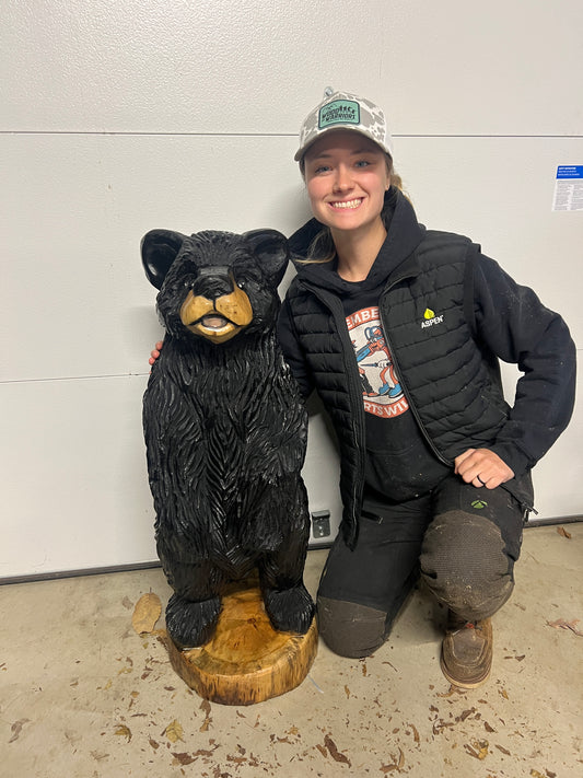Big Chainsaw Carved Bear