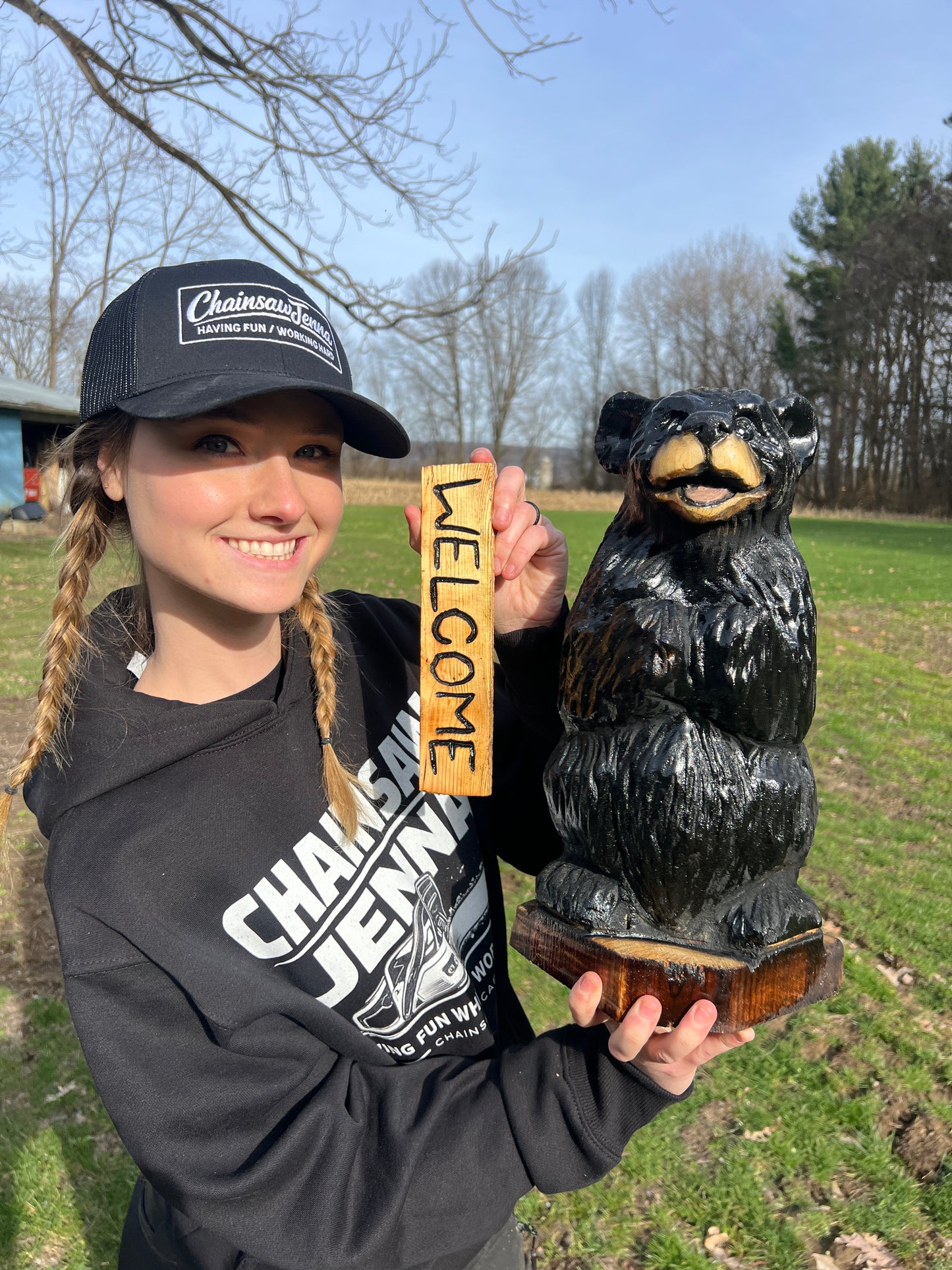 ChainsawJenna Welcome Bear